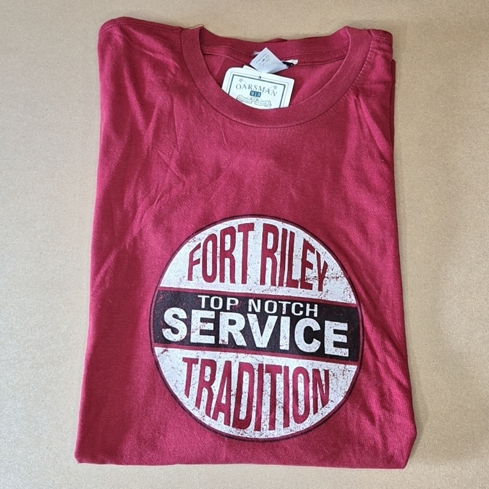 Oarsman Fort Riley Red T-Shirt 619/547